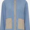 OXMO Übergangsjacken Fleecejacke Oxpiper Frauen Blau