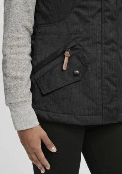 OXMO Westen Longweste Belissa Frauen Schwarz 9 OXMO Westen Longweste Belissa Frauen Schwarz -OXMO Verkaufs-Shop 5189b457c008d536884fa1c629b18019