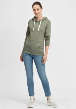 OXMO Kapuzenpullover Hoodie Olive Frauen Grün -OXMO Verkaufs-Shop 51f88c28f33ee8cecfffbaae033e35ed