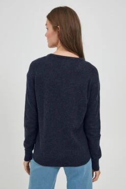 OXMO Pullover Strickpullover MARIA Frauen Dunkelblau 9 OXMO Pullover Strickpullover MARIA Frauen Dunkelblau -OXMO Verkaufs-Shop 5288dc40122029f23be124bd9d5967fc