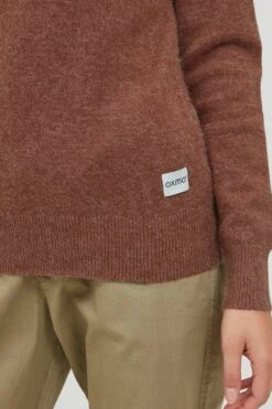 OXMO Pullover Strickpullover MARIA Frauen Braun -OXMO Verkaufs-Shop 5366e8b639dab6f117525206c7b185d3
