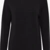OXMO Pullover Strickpullover Ratina Frauen Schwarz