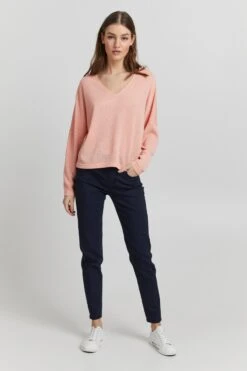 OXMO Basic Pullover Pullover Katla Frauen Rosa 8 OXMO Basic Pullover Pullover Katla Frauen Rosa -OXMO Verkaufs-Shop 54a62abbde413b2c1c7c1b7d2ea52657