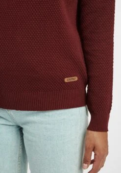 OXMO Strickjacken Rollkragenpullover Sina Frauen Rot -OXMO Verkaufs-Shop 5570cb8345229b25b64c5feb13c372ff