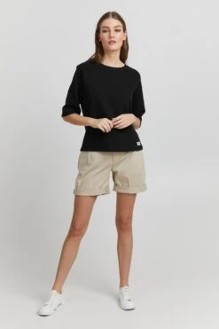 OXMO Pullover Rundhalspullover JONNE Frauen Schwarz -OXMO Verkaufs-Shop 560df6f23d6ffad6acdc934580ef1063