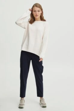 OXMO Feinstrickpullover Pullover Milla Frauen Beige -OXMO Verkaufs-Shop 561b9a4b43444db8a0a18083d64d16e1