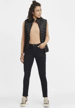 OXMO Westen Weste Telppa Frauen Schwarz 8 OXMO Westen Weste Telppa Frauen Schwarz -OXMO Verkaufs-Shop 5650bf1a91b71b2c026a03ce5d7dd8ae