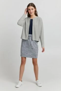 OXMO Strickjacken Cardigan KIKE Frauen Blau 8 OXMO Strickjacken Cardigan KIKE Frauen Blau -OXMO Verkaufs-Shop 58fd5f34018f8b30b915037cb898285c