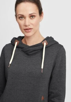 OXMO Hoodies Hoodie Vicky Hood Frauen Grau -OXMO Verkaufs-Shop 596d6faa9e3aee756eb5d23c4bc071ca