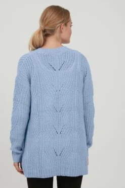 OXMO Strickjacken Strickjacke Cle Frauen Himmelblau 9 OXMO Strickjacken Strickjacke Cle Frauen Himmelblau -OXMO Verkaufs-Shop 5a31caf9380ca9b4b3b6e693001c8797