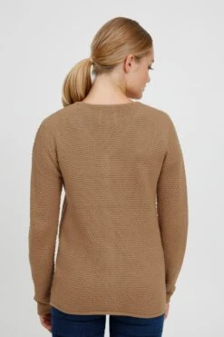 OXMO Strickjacken Strickjacke Helga Frauen Braun -OXMO Verkaufs-Shop 5a5d4a3a0915273eeecb5d4541cd4c71