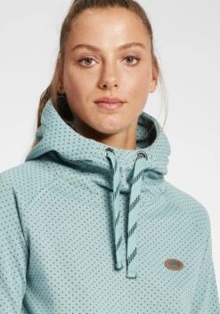 OXMO Hoodies Hoodie Amina Frauen Blau -OXMO Verkaufs-Shop 5dd7fe66d5e1443379303ba05bb68065