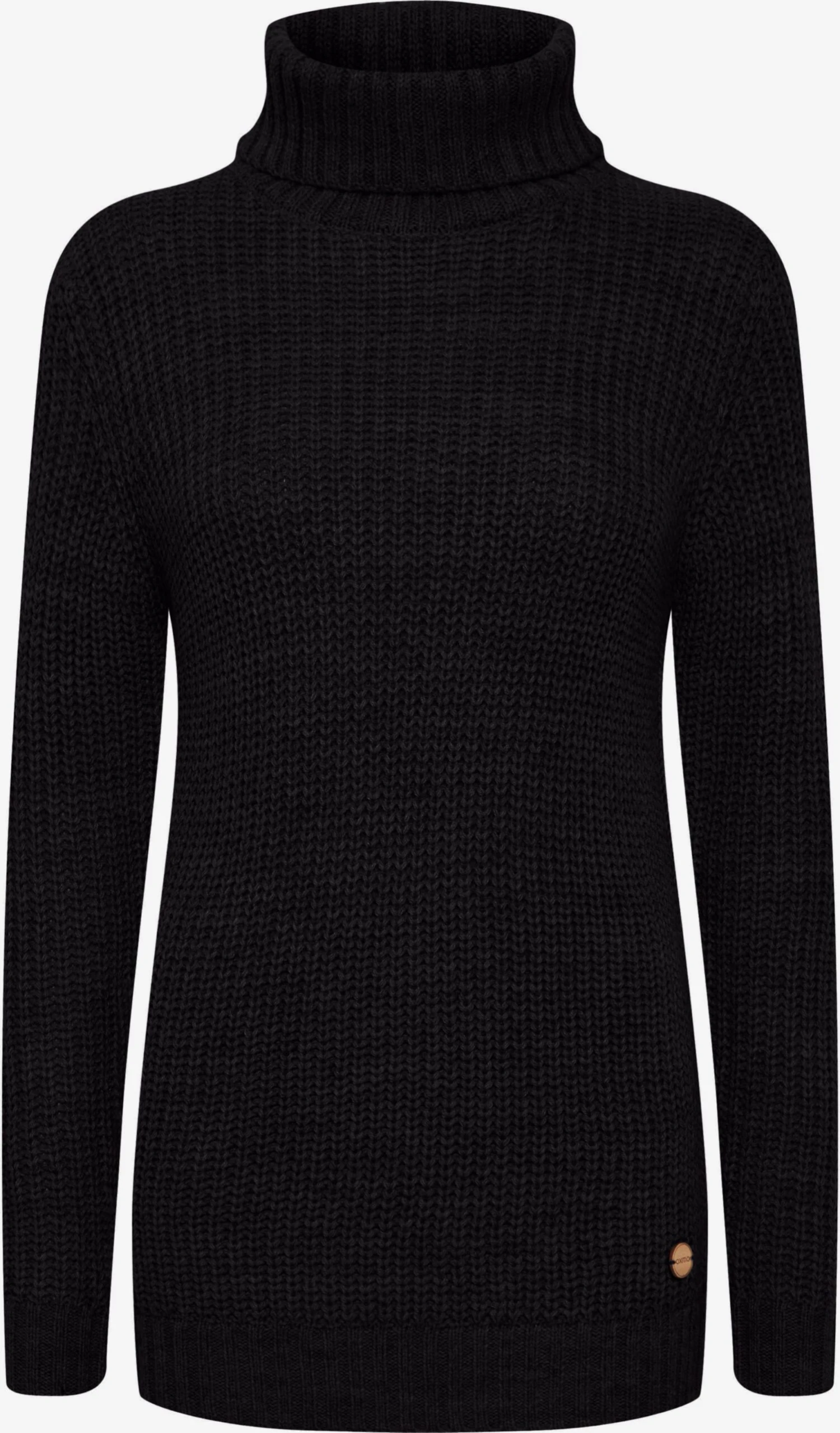 OXMO Rollkragenpullover Pullover Nanna Frauen Schwarz 1 OXMO Rollkragenpullover Pullover Nanna Frauen Schwarz