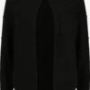 OXMO Strickjacken Strickjacke Kalotta Frauen Schwarz
