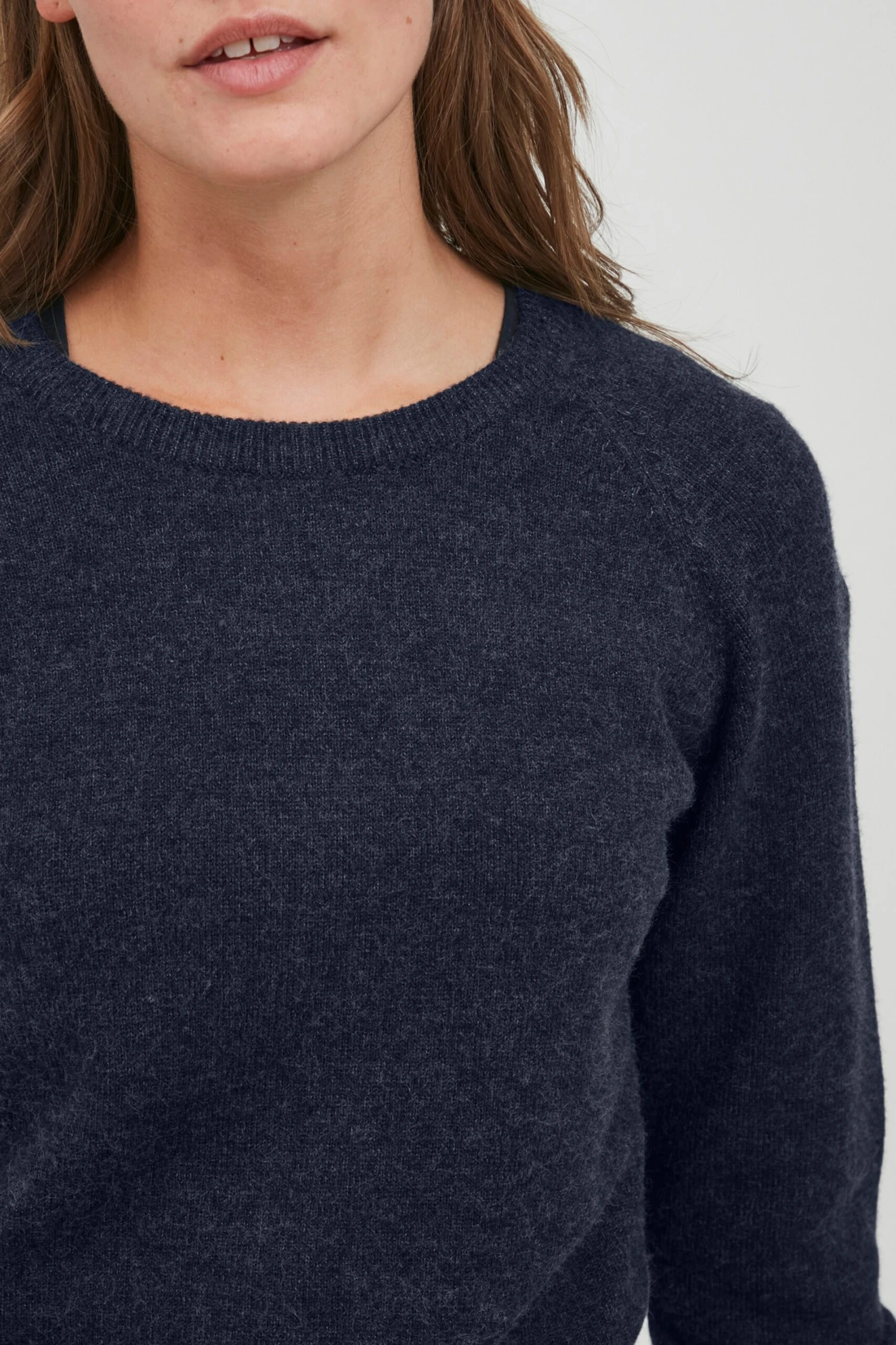 OXMO Pullover Strickpullover MARIA Frauen Dunkelblau 5 OXMO Pullover Strickpullover MARIA Frauen Dunkelblau – Bild 5