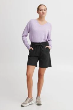 OXMO Shorts Regular Sweatshorts Daniella Frauen Schwarz 9 OXMO Shorts Regular Sweatshorts Daniella Frauen Schwarz -OXMO Verkaufs-Shop 608868262db3eea71e774a0a972cc8b4