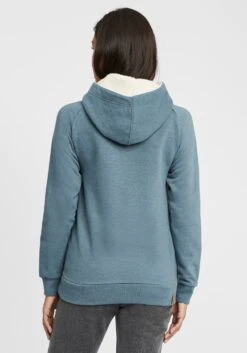 OXMO Hoodies Hoodie Julia Pile Frauen Blau / Hellblau -OXMO Verkaufs-Shop 65e989ef856accf40798c479a41b9b7e