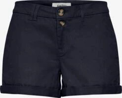 OXMO Shorts Regular Chinoshorts Piera Frauen Blau