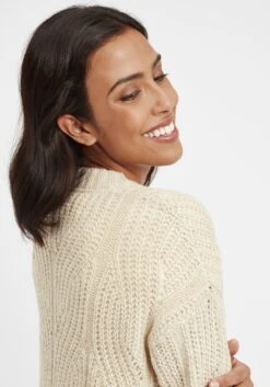 OXMO Strickjacken Strickjacke Cle Frauen Beige -OXMO Verkaufs-Shop 6706b5f25d130d469109f3e1f3cb2e52