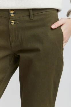 OXMO Chinos Regular Chinohose Pilar Frauen Khaki / Oliv -OXMO Verkaufs-Shop 6718ff7f9d8bfecd52153ab523998064