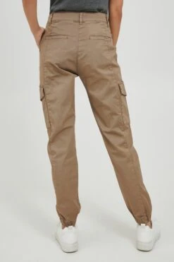 OXMO Cargohosen Tapered Cargohose Frauen Beige -OXMO Verkaufs-Shop 68f4391fe2105ef5de373919964ee879