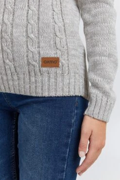 OXMO Pullover Rollkragenpullover Philipa Frauen Hellgrau 11 OXMO Pullover Rollkragenpullover Philipa Frauen Hellgrau -OXMO Verkaufs-Shop 69eadea4750f03e16187afa8288aeba9