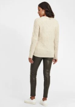OXMO Feinstrickpullover Pullover Chiara Frauen Beige -OXMO Verkaufs-Shop 6ac5fc3ade31c11ef57e579aaedd8da6