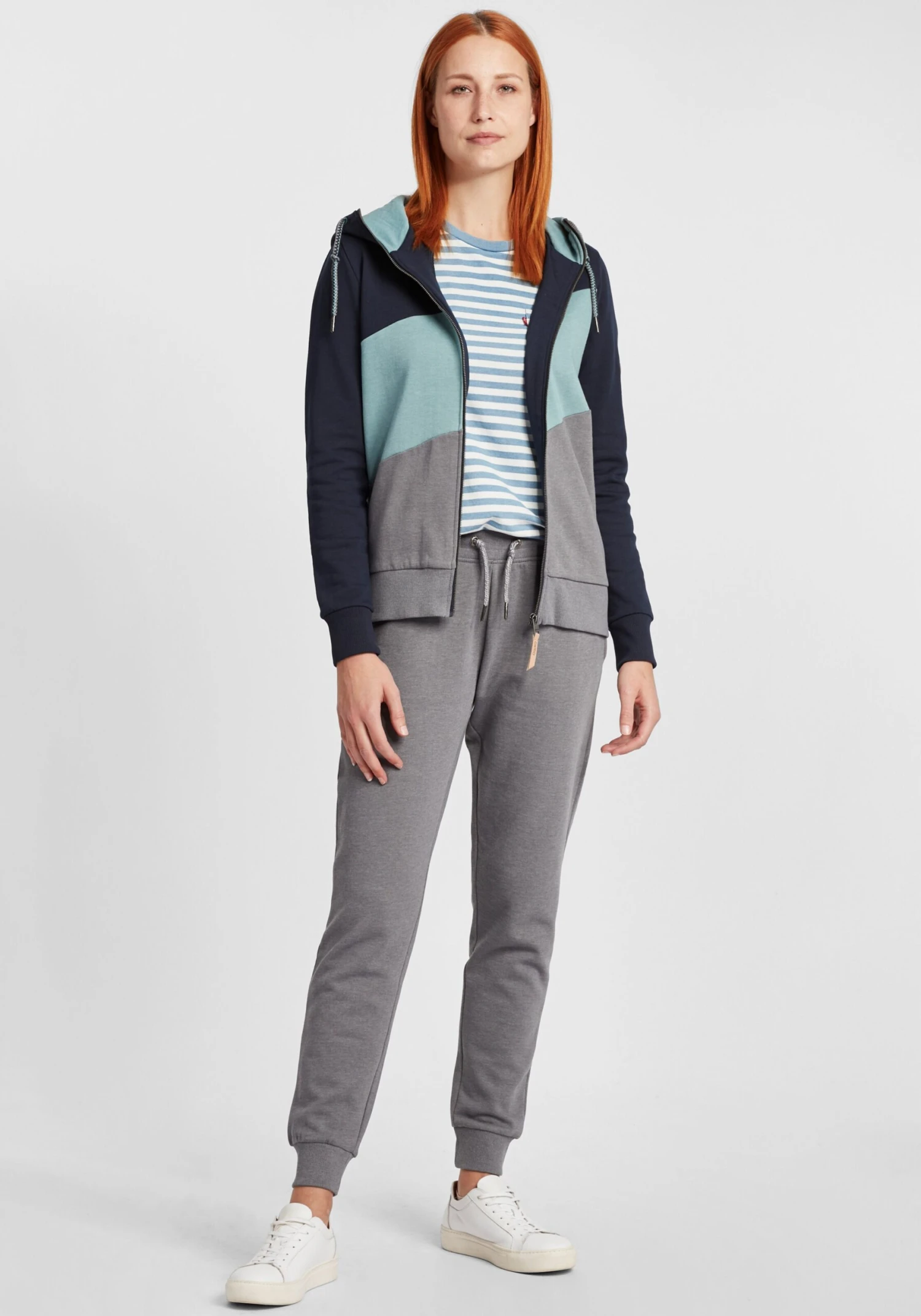 OXMO Jogginghosen Loosefit Sweathose Polah Frauen Grau 3 OXMO Jogginghosen Loosefit Sweathose Polah Frauen Grau – Bild 3