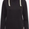 OXMO Hoodies Hoodie Julia Pile Frauen Schwarz