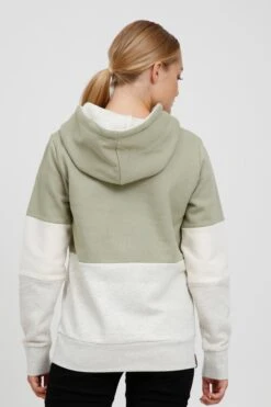 OXMO Hoodies Sweatshirt Frauen Graumeliert / Pastellgrün -OXMO Verkaufs-Shop 70f4c66801998a7d07cb148911eda5c1