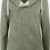 OXMO Sweatjacken Kapuzensweatjacke Vicky Zip Hood Long Frauen Grün