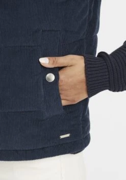 OXMO Westen Weste Videma Frauen Blau -OXMO Verkaufs-Shop 728a7305c0e84b2366ef158772af0108