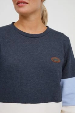 OXMO Sweatshirts Sweatshirt Trine Frauen Hellblau / Dunkelblau -OXMO Verkaufs-Shop 74d8f5794c3bb21477a1b89a3cd78bdd