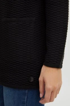 OXMO Strickjacken Strickjacke Frauen Schwarz -OXMO Verkaufs-Shop 75ead088aa8095a45884dd88a9eab349