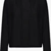 OXMO Strickjacken Cardigan KIKE Frauen Schwarz