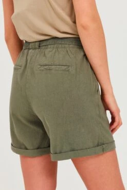 OXMO Hosen Loosefit Shorts OXLINA Frauen Dunkelgrün -OXMO Verkaufs-Shop 782367bd10eb055613e543a4bffaab0a