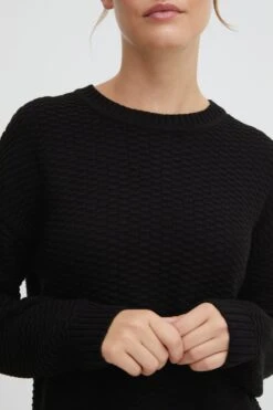 OXMO Feinstrickpullover Strickpullover Milla Frauen Schwarz 10 OXMO Feinstrickpullover Strickpullover Milla Frauen Schwarz -OXMO Verkaufs-Shop 790d098991bf0cd0a1ed831d9866d07f