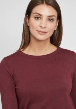 OXMO Basic Pullover Pullover Winova Frauen Braun -OXMO Verkaufs-Shop 79f68faacc8ae4d8fe7b8f800ca086b5