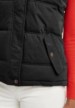 OXMO Westen Steppweste Lewonda Frauen Schwarz -OXMO Verkaufs-Shop 7aa21caafd9d4f971633090d86915664