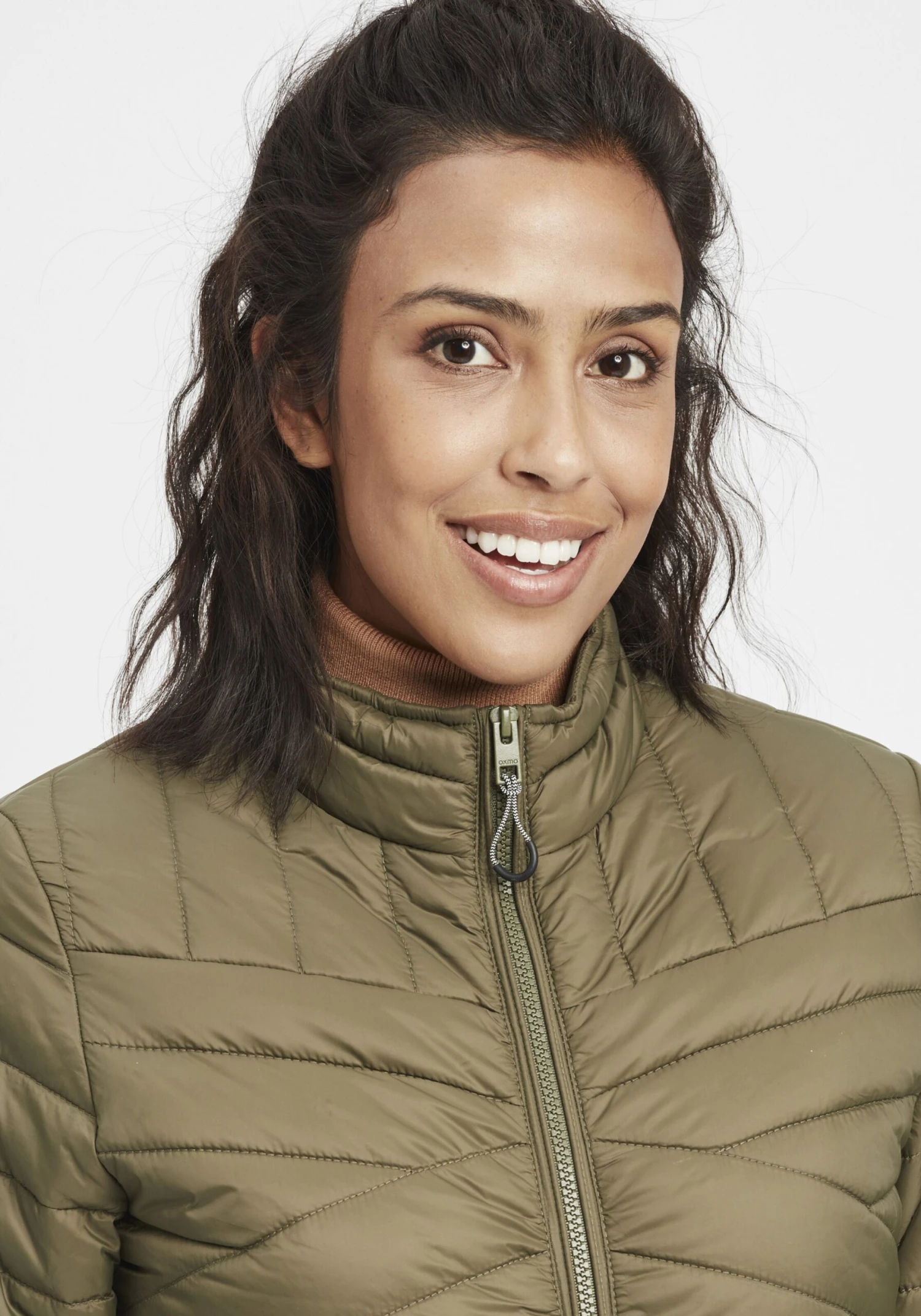 OXMO Übergangsjacken Steppjacke Leppa Frauen Grün 5 OXMO Übergangsjacken Steppjacke Leppa Frauen Grün – Bild 5