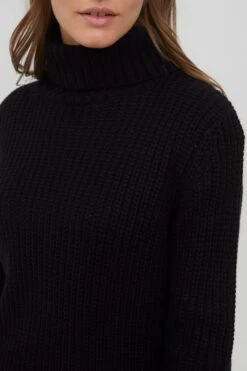 OXMO Rollkragenpullover Pullover Nanna Frauen Schwarz 10 OXMO Rollkragenpullover Pullover Nanna Frauen Schwarz -OXMO Verkaufs-Shop 7c4e1966f416573b0cb9274104ebddc0