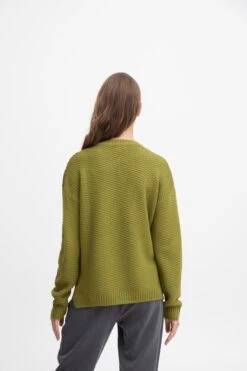 OXMO Feinstrickpullover Pullover Milla Frauen Grün -OXMO Verkaufs-Shop 7cb2176e773a867178a9512e93462ff1