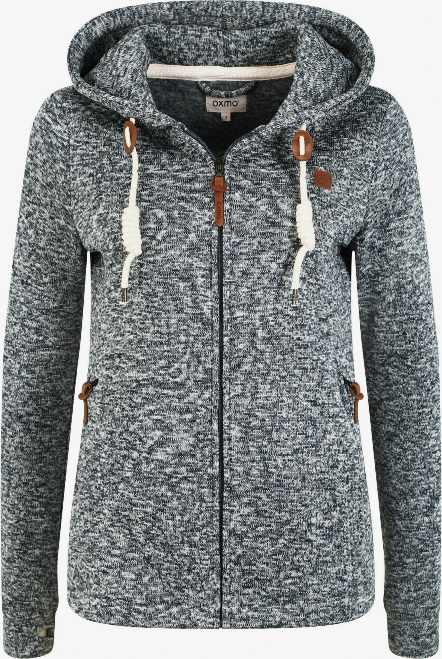 OXMO Sweatjacken Fleecejacke Thory Frauen Blau 1 OXMO Sweatjacken Fleecejacke Thory Frauen Blau