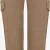 OXMO Cargohosen Tapered Cargohose Frauen Beige