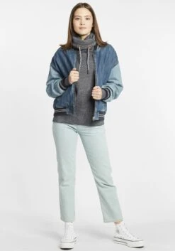 OXMO Sweatshirts Hoodie Cecilia Frauen Grau 8 OXMO Sweatshirts Hoodie Cecilia Frauen Grau -OXMO Verkaufs-Shop 7da259d43a74f681f67b22d0b73a8dba