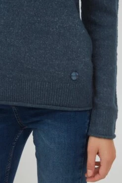 OXMO Feinstrickpullover Pullover Ilva Frauen Dunkelblau -OXMO Verkaufs-Shop 7e29b946c26463a3981d0c531e9a45b4