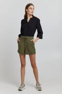 OXMO Shorts Regular Hose Annik Frauen Khaki 8 OXMO Shorts Regular Hose Annik Frauen Khaki -OXMO Verkaufs-Shop 7e7eb0fc19d3fdebfc20d92362805af4