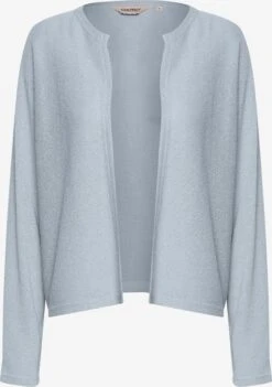 OXMO Strickjacken Cardigan KIKE Frauen Blau