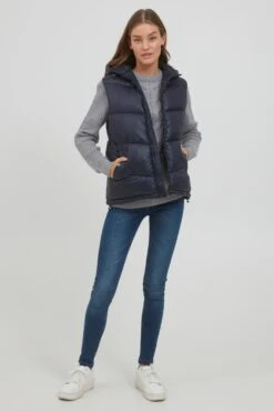 OXMO Westen Steppweste TABITA Frauen Marine 8 OXMO Westen Steppweste TABITA Frauen Marine -OXMO Verkaufs-Shop 7f581952fa3d2d9759a7b06faee58bd7