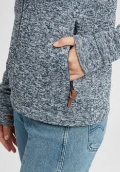 OXMO Sweatjacken Strickfleecejacke Thory Frauen Blau 11 OXMO Sweatjacken Strickfleecejacke Thory Frauen Blau -OXMO Verkaufs-Shop 818a7c55d1119715de911c2bad031b86